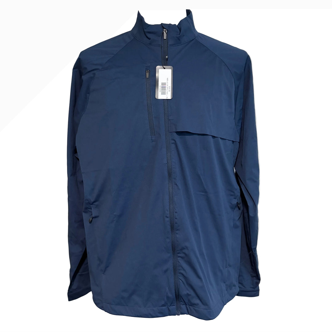 Greg Norman Weatherknit Full-Zip Jacket - Navy - Large - Skorzie