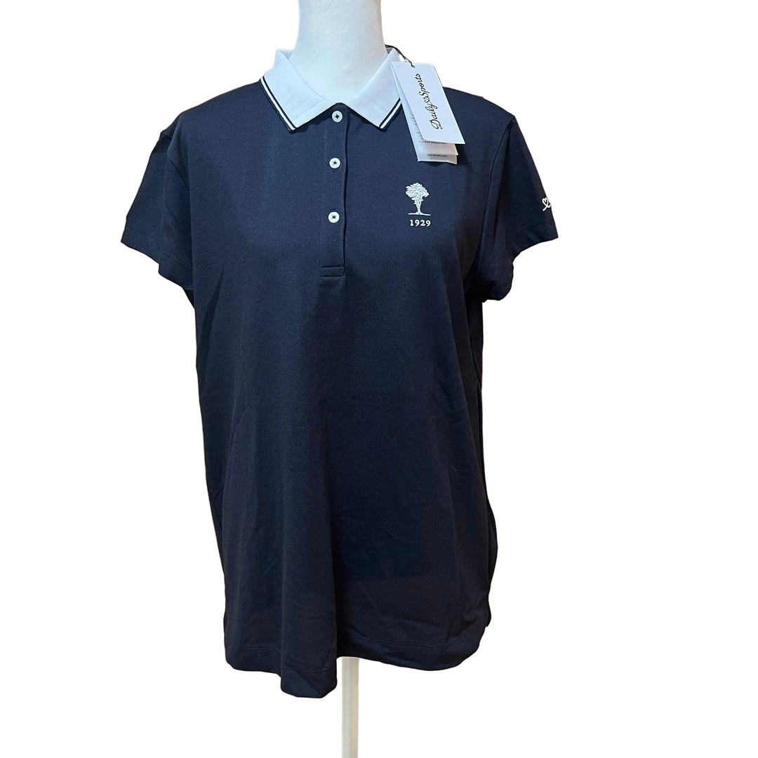 Daily Sports Candy Cap SS Polo (w/ logo) - Navy - X-Large - Skorzie