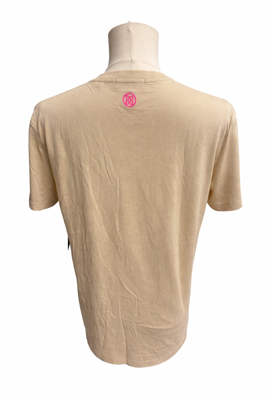 G/FORE Men's Crucial Cotton Tee - Pumice - Medium - Skorzie