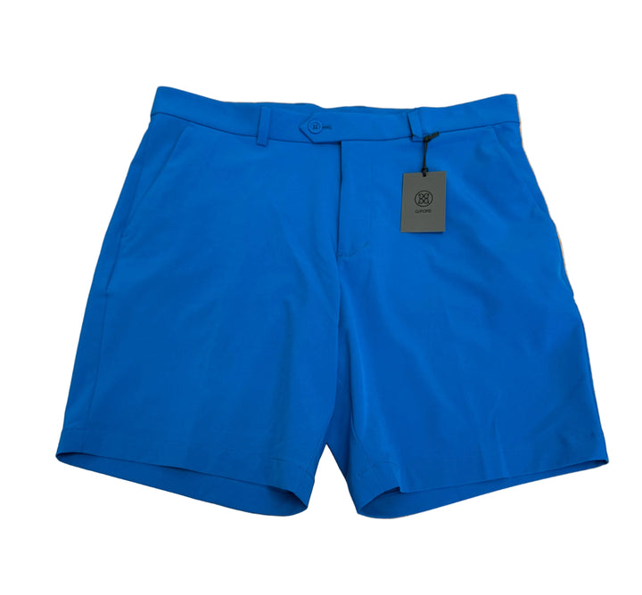 G/FORE Maverick Four-Way Stretch Lined Golf Shorts (8") - Lisbon Blue - Skorzie
