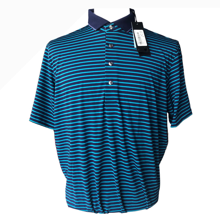 Greyson Ticonderoga Polo - Cyano/Maltese Blue - Skorzie