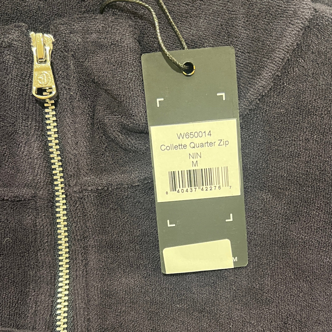Straight Down Women's Quarter Zip Collette New Indigo Size M