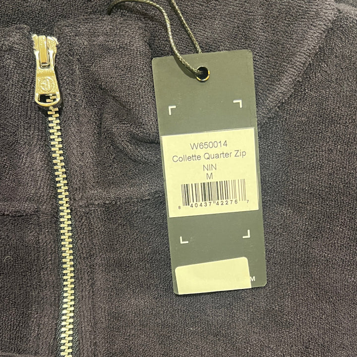 Straight Down Women's Quarter Zip Collette New Indigo Size M