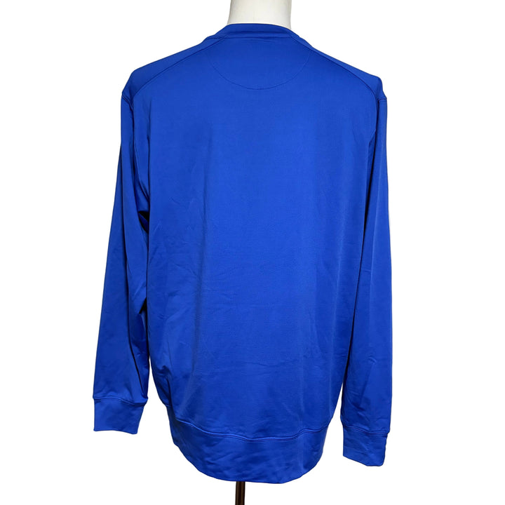 Bobby Jones Performance Scorecard Crewneck - Marina Blue - Large - Skorzie