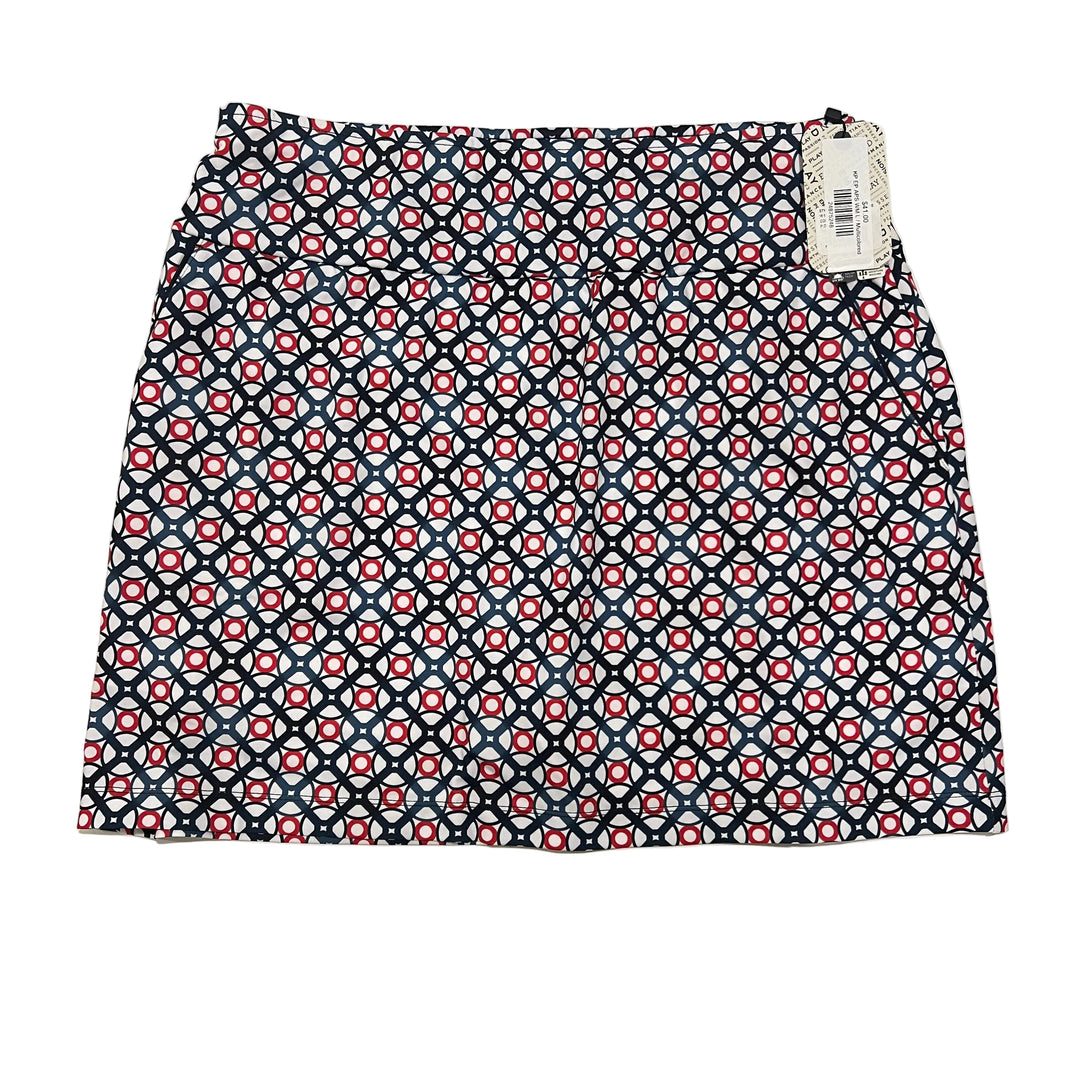 EP NY Argyle Print Skort (16.5") - White Multi - Large - Skorzie