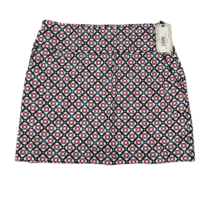 EP NY Argyle Print Skort (16.5") - White Multi - Large - Skorzie