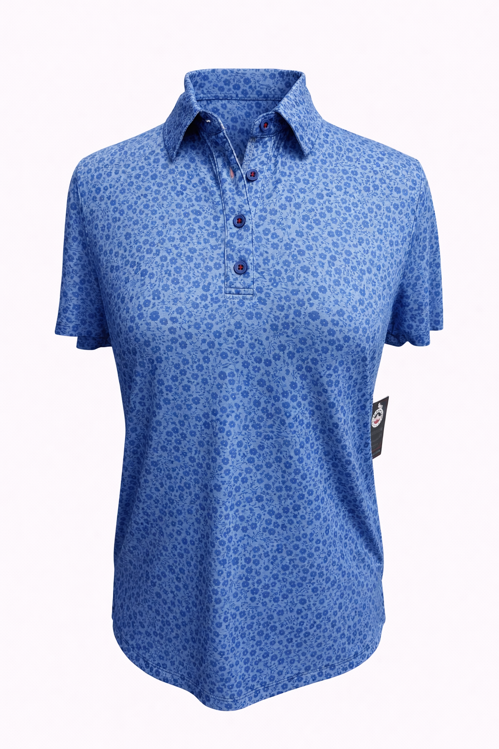 Flag & Anthem MVP Polo - Blue Floral - Small - Skorzie