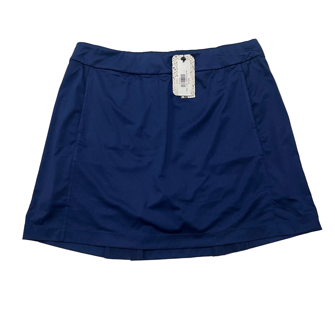 EP NY Pull On Skort w/ Back Mesh Pleat (17.5") - Inky - Large - Skorzie