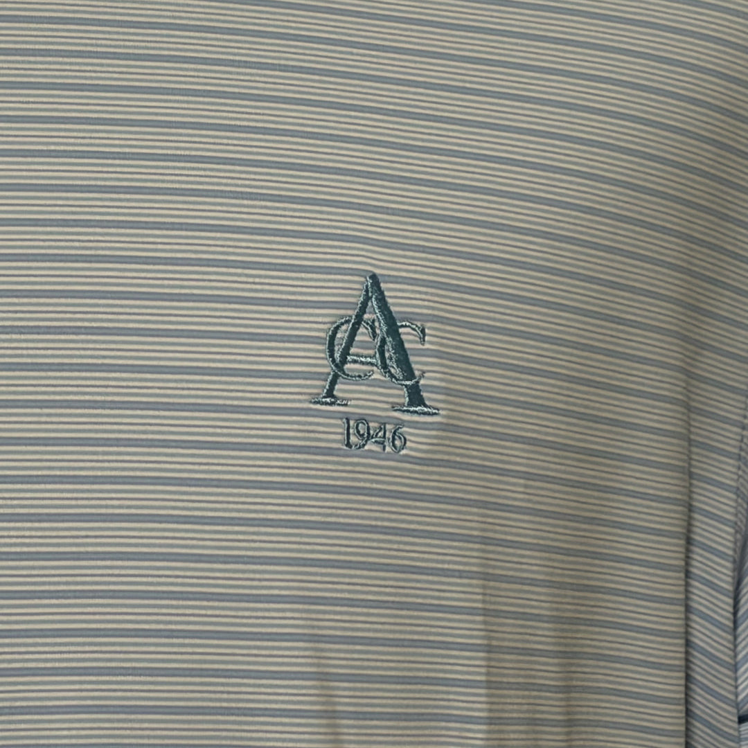 Peter Millar Channel Performance Jersey Polo (w/logo) - Wisteria - Medium - Skorzie