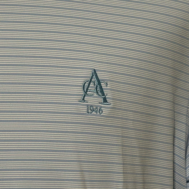 Peter Millar Channel Performance Jersey Polo (w/logo) - Wisteria - Medium - Skorzie