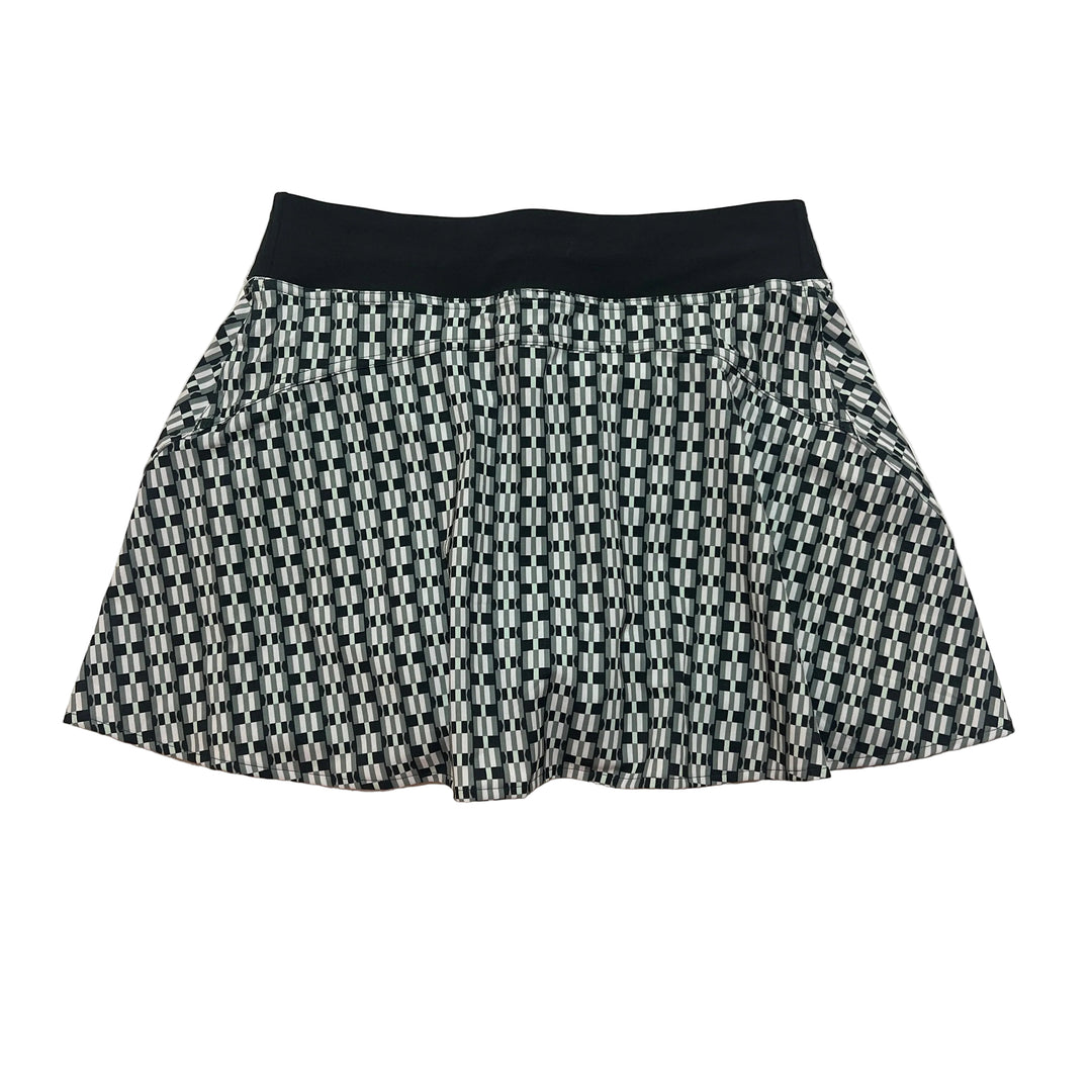 Lululemon Lightweight HR Tennis Skort (14") - Green/Grey