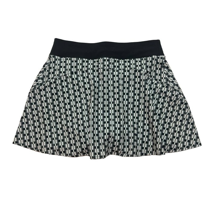 Lululemon Lightweight HR Tennis Skort (14") - Green/Grey