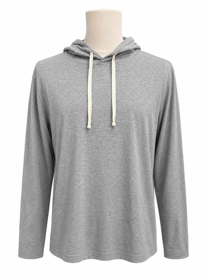 Dunning Golf Witham Performance Hoodie - Grey Heather - Large