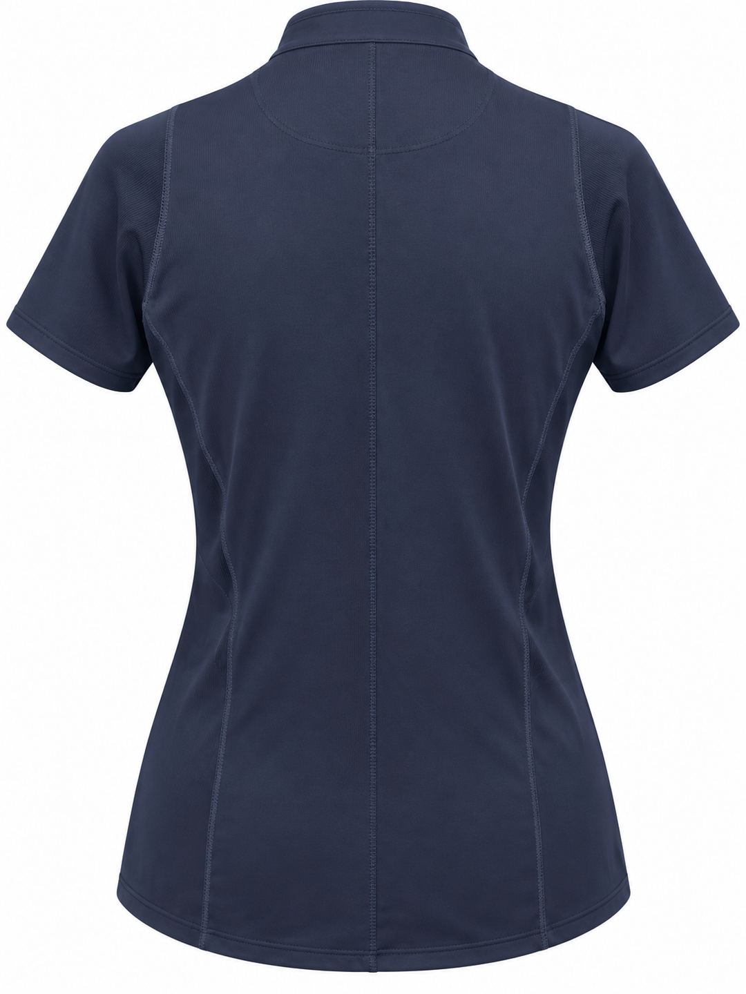 Lucky In Love Win the Day Short Sleeve Zip Top - Midnight