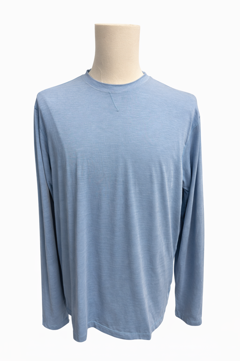 Johnnie-O Basin Performance UPF Long Sleeve Sun Shirt - Tide - Large - Skorzie