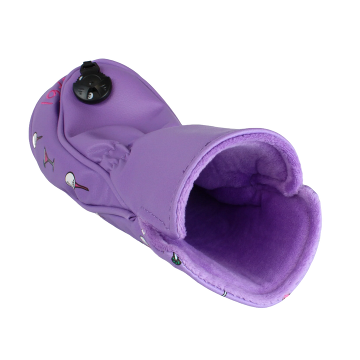 Best Of Golf America Fairway Head Cover -  19th Hole Purple - Skorzie