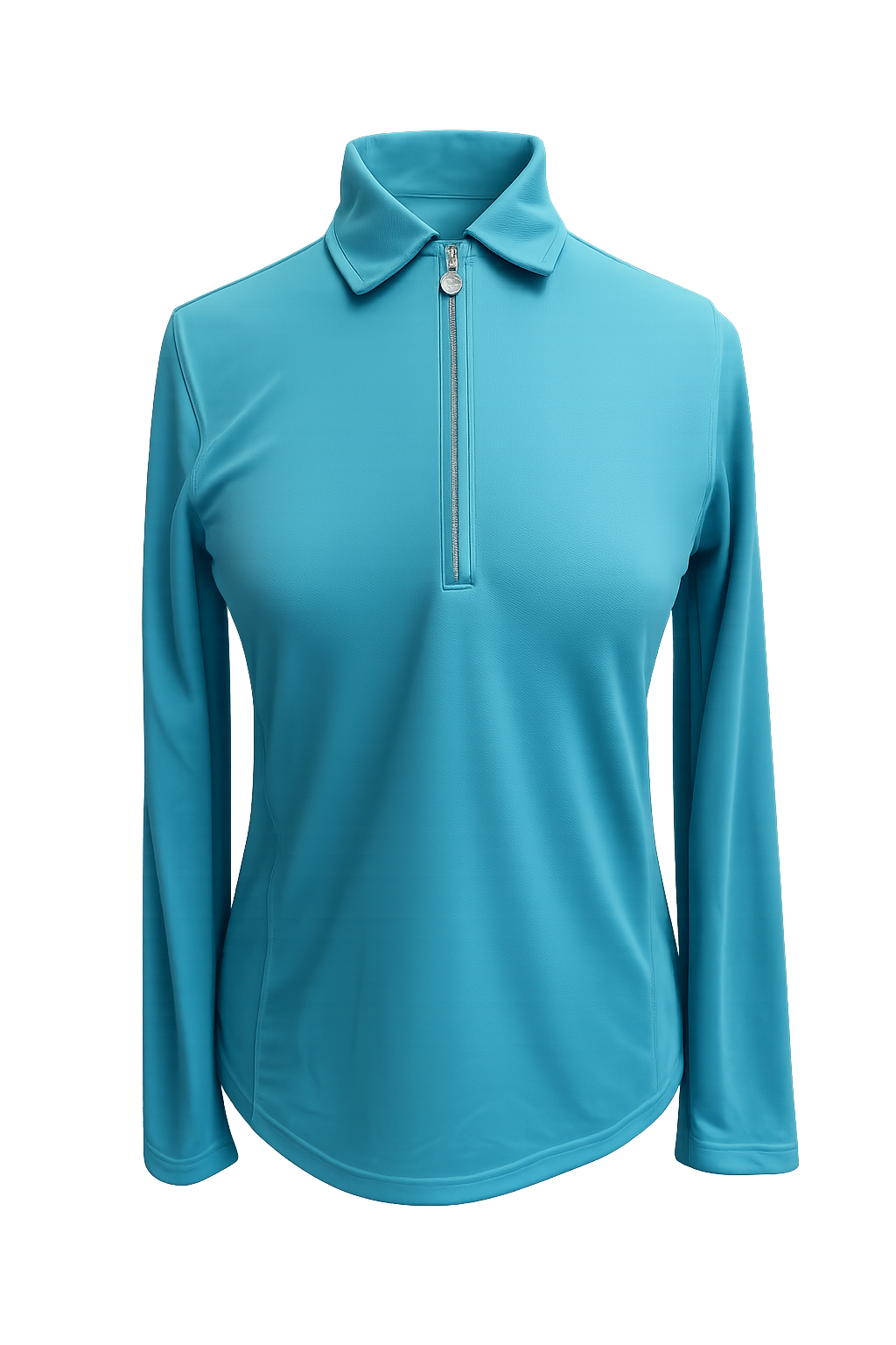 Daily Sports Women's Macy Long Sleeve Polo - Aqua