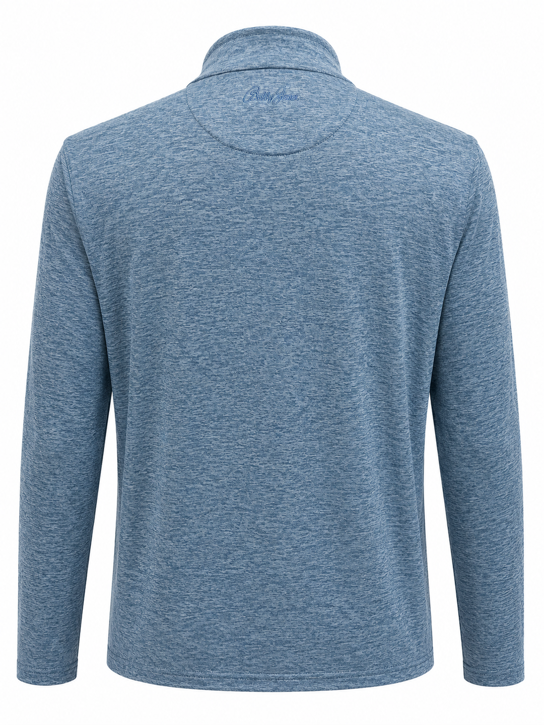 Bobby Jones Garner Long Sleeve Performance Crew - Blue Mist - Medium