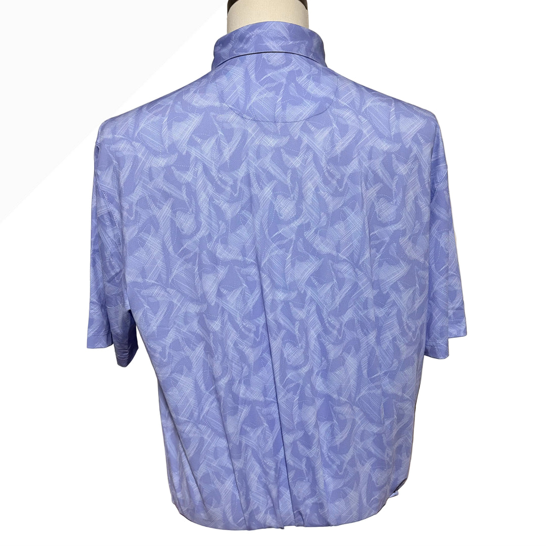 Greg Norman Great White Mirage Polo - Lilac Sky - Large - Skorzie