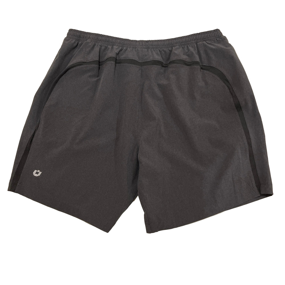 IBKUL Pull On Shorts (8.5") - Grey - Large - Skorzie