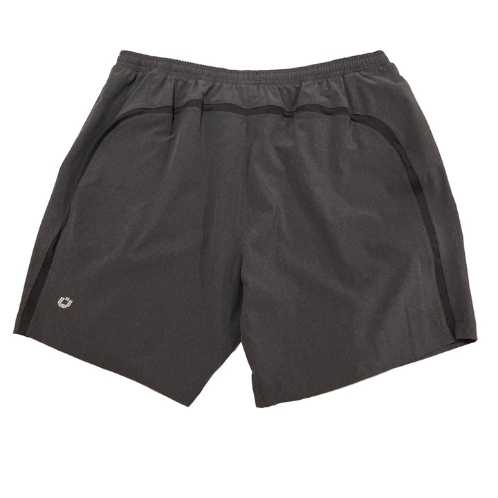 IBKUL Pull On Shorts (8.5") - Grey - Large - Skorzie
