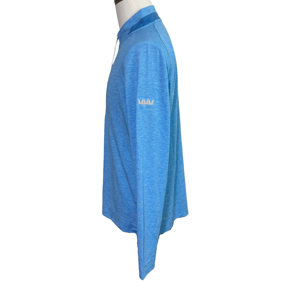 Johnnie-O Brewer Quarter Zip (w/logo) - Riviera - Skorzie