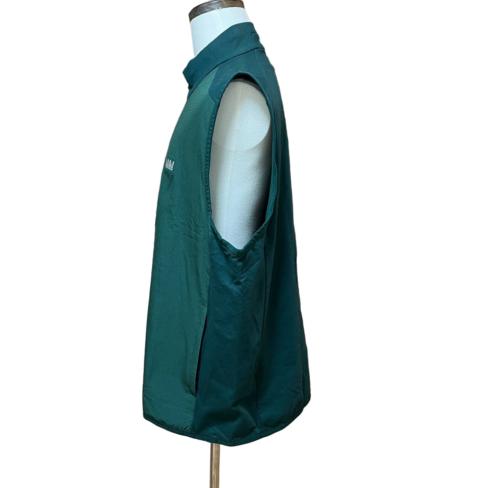 RLX Ralph Lauren Hybrid Full-Zip Vest (w/logo) - Green - XX-Large - Skorzie