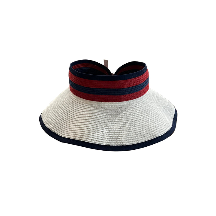 Boca Golf - Roll Up Straw Visor (w/ logo)