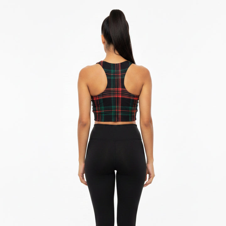 Beach Riot Yara Top - Ribbon Plaid - Skorzie