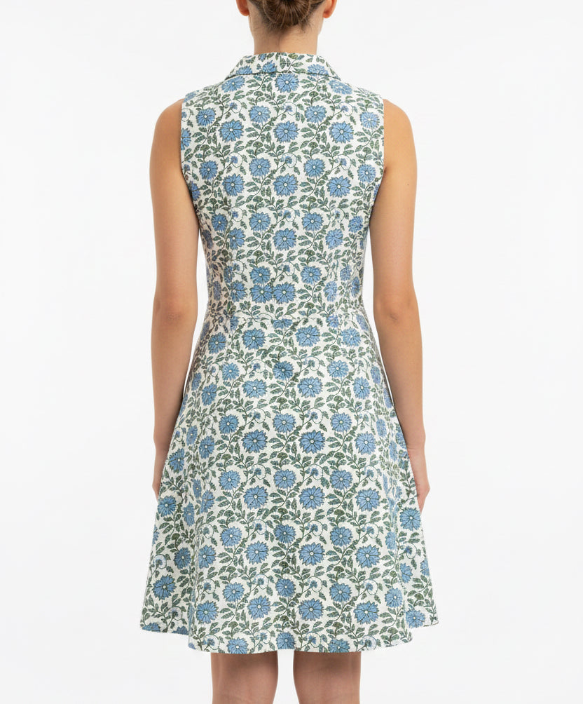 Smith & Quinn Women's Golf Dress Cynthia 34" Seasalt Floral Size L