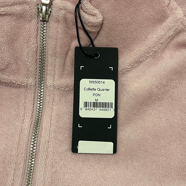 Straight Down Women's Quarter Zip Collette Pink Dawn Size M