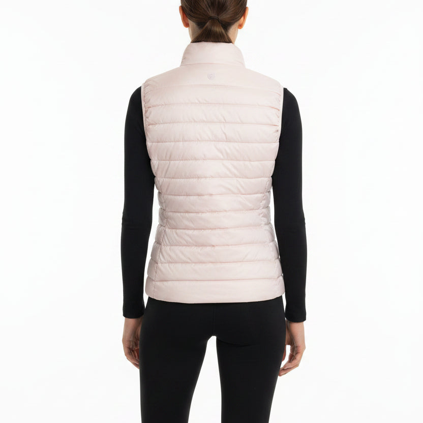 G/FORE Women's Vest Quilted Stretch Tech Blush Size S