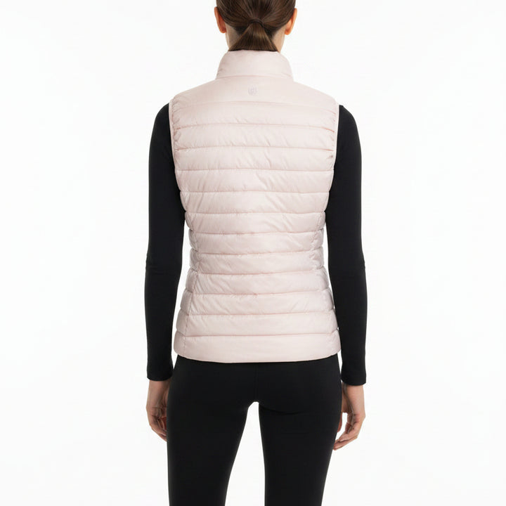 G/FORE Women's Vest Quilted Stretch Tech Blush Size S