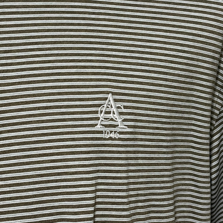 Peter Millar Ambrose Performance Jersey Polo (w/logo) - Walnut - X-Large - Skorzie