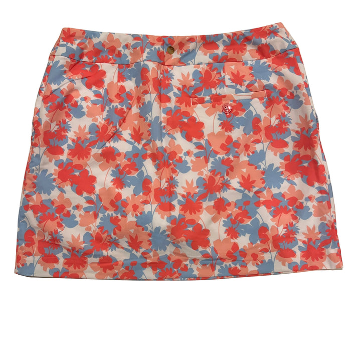 EP NY Shadow Floral Skort 16.5" - White Multi - Small - Skorzie