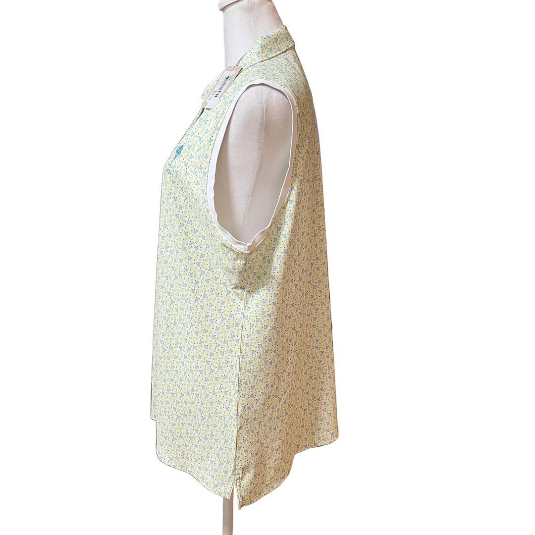 Peter Millar Mesh SL Polo (w/ logo) - Garden Green - X-Large - Skorzie