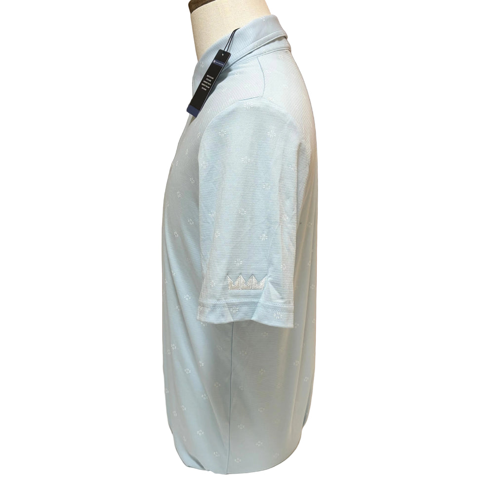 Travis Mathew Final State Polo (w/ logo) - Dream Blue - Skorzie