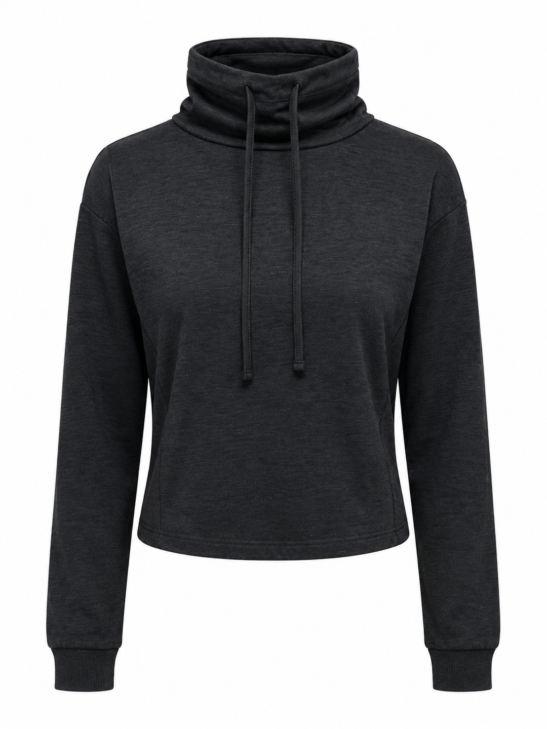 G-Lifestyle Women's Crop Sweatshirt - Black - XS