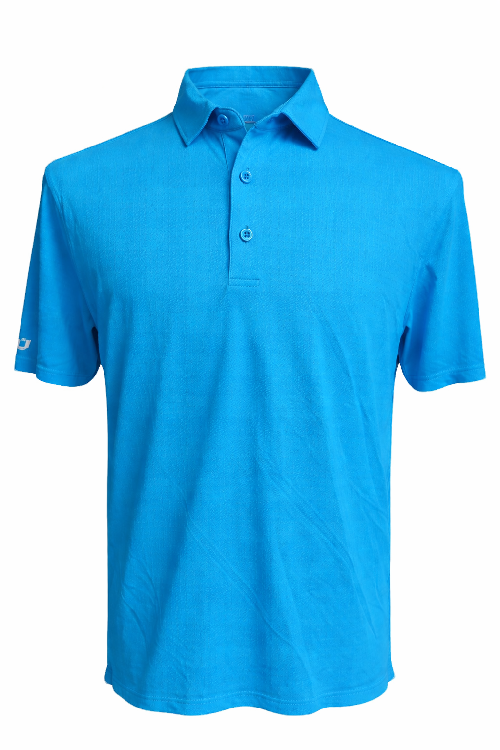 IBKUL Men's Short Sleeve Polo - Turquoise - Skorzie