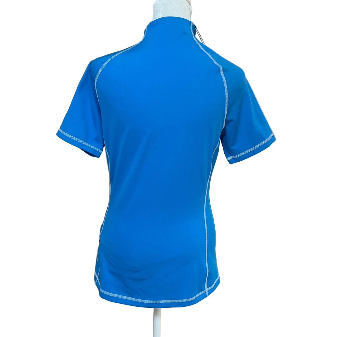 J.Lindeberg Amara Short Sleeve Top - Brilliant Blue - Skorzie