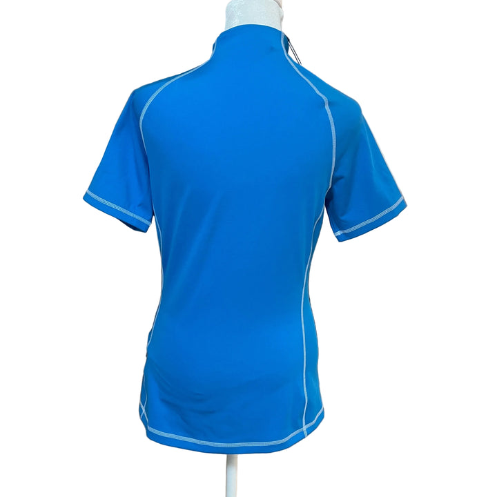 J.Lindeberg Amara Short Sleeve Top - Brilliant Blue - Skorzie