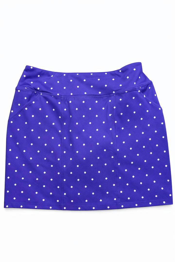 Amy Sport Monarch Beach Golf Skort 16" - Amethyst Logo
