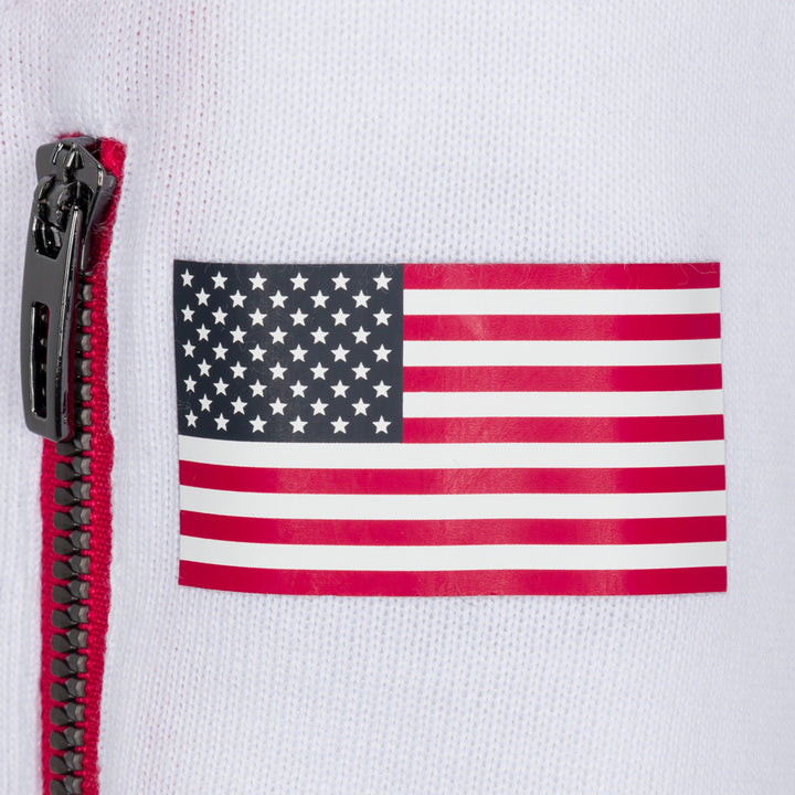 Dunning Solheim Cup Penrose Fleece Performance Hoodie - White - Skorzie