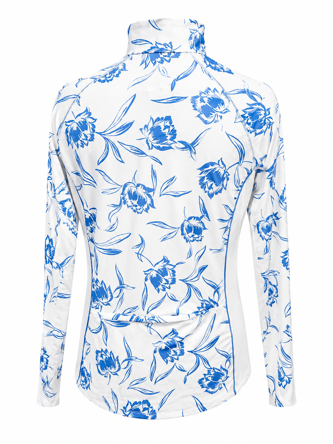 RLX Ralph Lauren Floral Quarter Zip (w/ logo) - White
