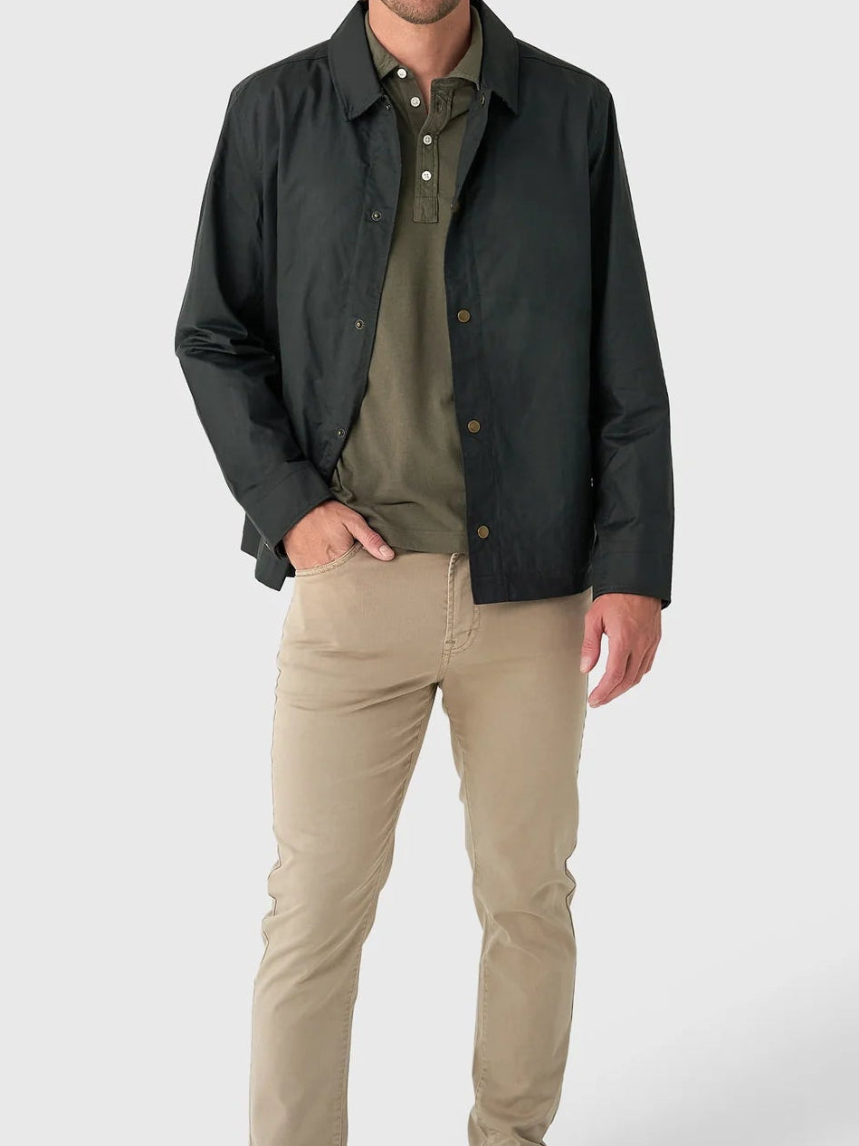 Billy Reid Mens Long Sleeve Harrison Jacket - Dark Rosin