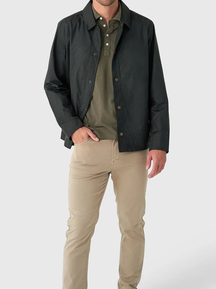 Billy Reid Mens Long Sleeve Harrison Jacket - Dark Rosin