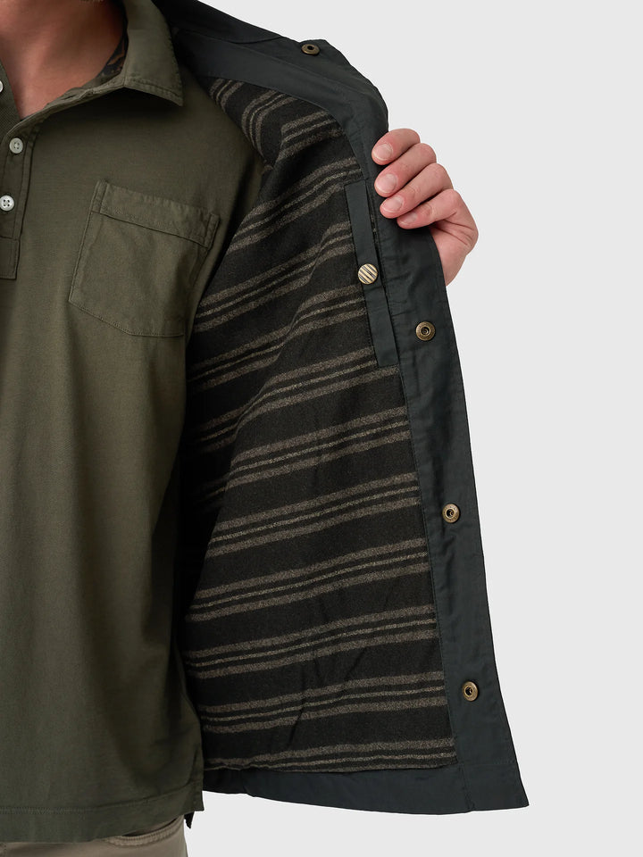 Billy Reid Mens Long Sleeve Harrison Jacket - Dark Rosin