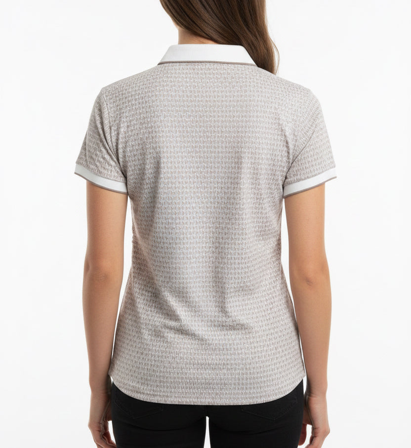Greyson Women's Golf Polo Monogram Scarlett Clay Size M