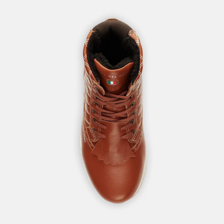 Duca Del Cosma Women's Prado Boot Golf Shoes - Cognac - Skorzie