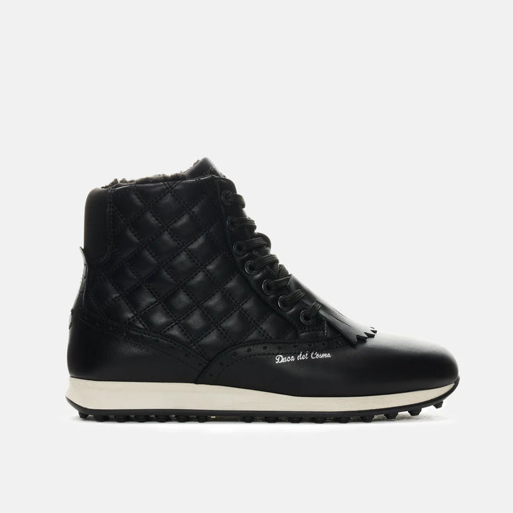 Duca Del Cosma Women's Prado Boot Golf Shoes - Black - Skorzie